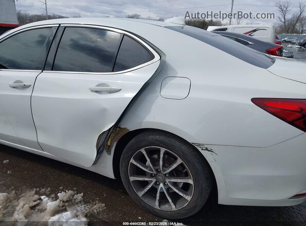 19UUB2F32HA001554 2017 ACURA TLX White Вид спереду