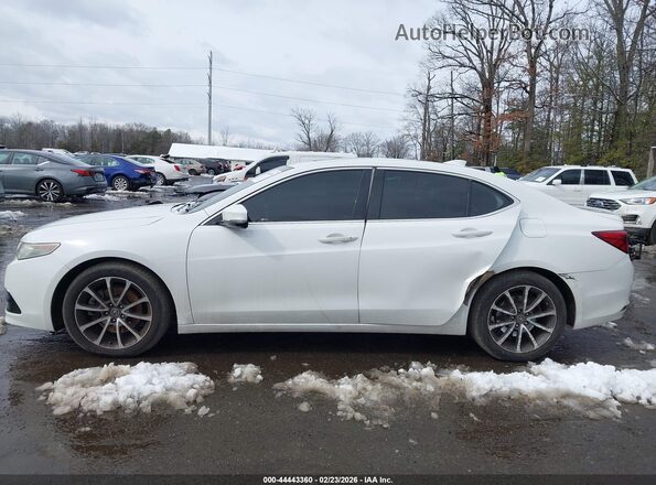 19UUB2F32HA001554 2017 ACURA TLX White Панорамний вид салону 360°