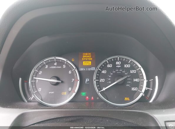 19UUB2F32HA001554 2017 ACURA TLX White Вид задніх сидінь