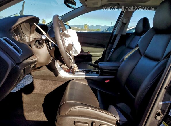 19UUB2F37GA011799 2016 ACURA TLX Угольный Вид салона спереди