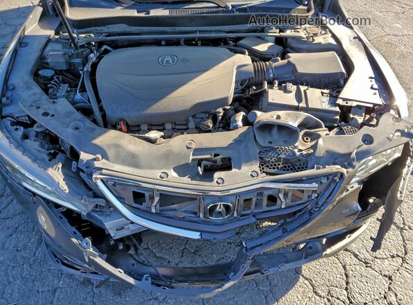 19UUB2F37GA011799 2016 ACURA TLX Угольный Вид задней части салона