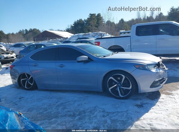 19UUB2F39GA004742 2016 ACURA TLX Серый Вид задней части салона