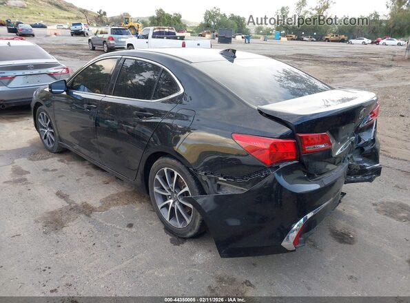 19UUB2F39KA003891 2019 ACURA TLX Black Հետևի ձախ