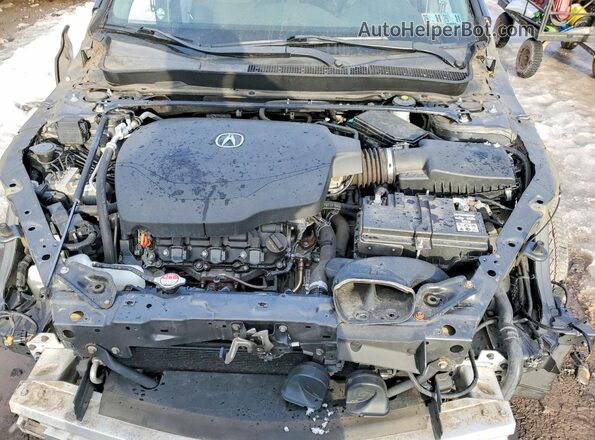 19UUB2F50GA005537 2016 ACURA TLX Gray Rear interior view
