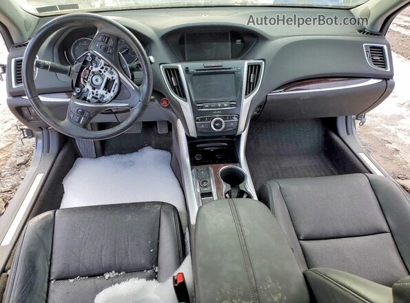 19UUB2F50GA005537 2016 ACURA TLX Gray Dashboard view