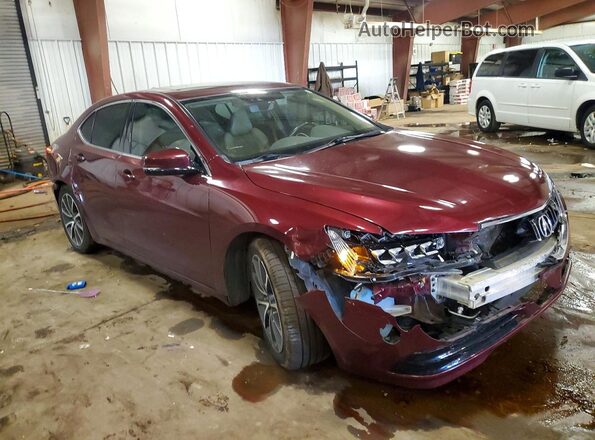 19UUB2F55GA005517 2016 ACURA TLX Red წინა მარჯვენა