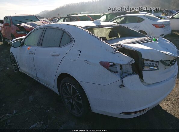 19UUB2F58HA000510 2017 ACURA TLX White Tył lewy