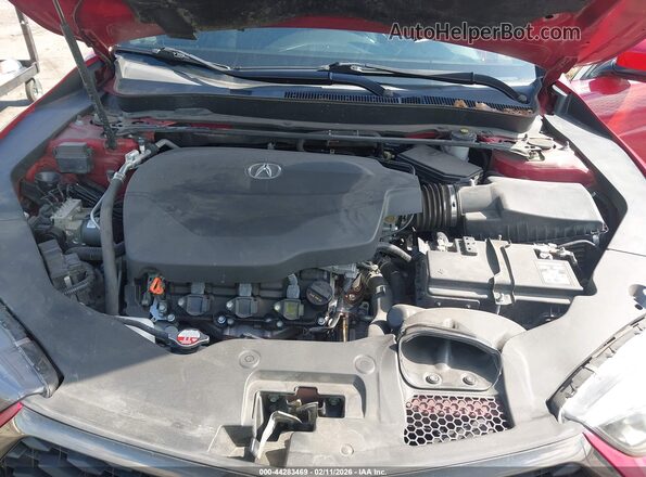 19UUB2F68KA003276 2019 ACURA TLX Red Vista trasera