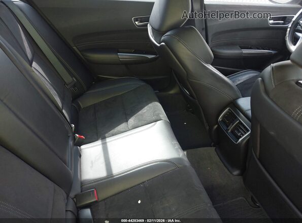 19UUB2F68KA003276 2019 ACURA TLX Red Vista de la etiqueta del VIN