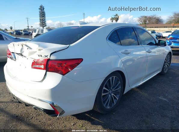 19UUB2F72JA011929 2018 ACURA TLX Белый Задняя правая четверть