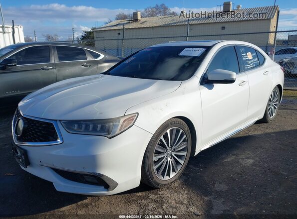 19UUB2F72JA011929 2018 ACURA TLX Белый Передняя левая четверть