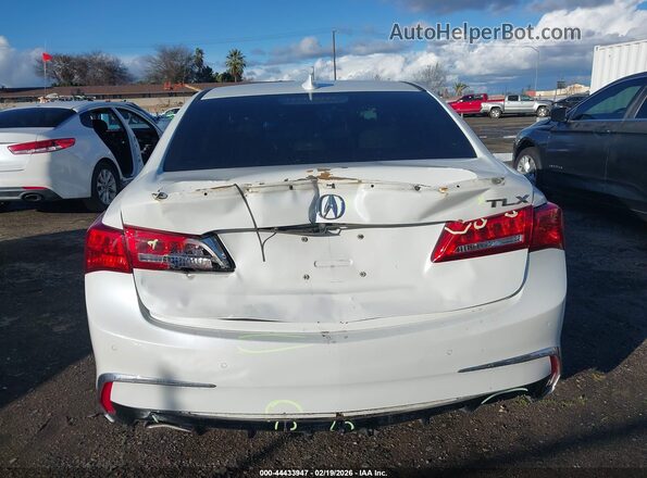 19UUB2F72JA011929 2018 ACURA TLX Белый Вид спереди