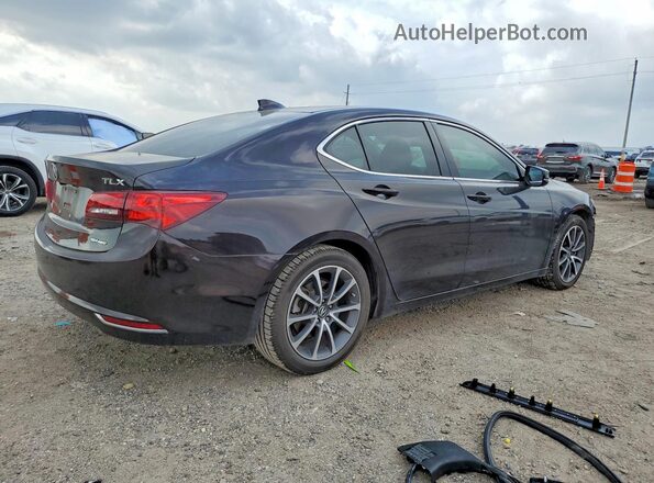 19UUB3F52HA003294 2017 ACURA TLX Black Tył prawy