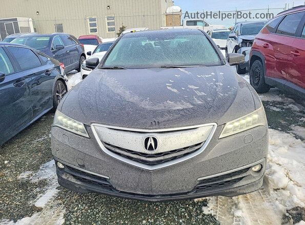 19UUB3F70HA800869 2017 ACURA TLX Brown Вид спереду