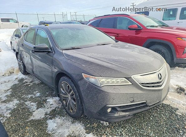 19UUB3F70HA800869 2017 ACURA TLX Brown Передня права чверть