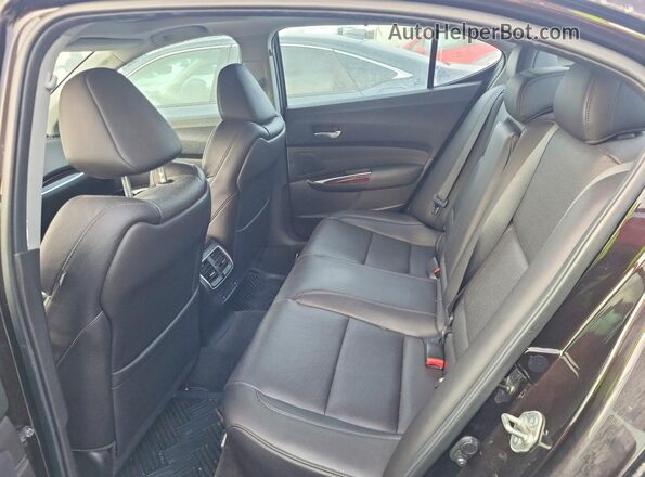 19UUB3F70HA800869 2017 ACURA TLX Brown Вид задніх сидінь