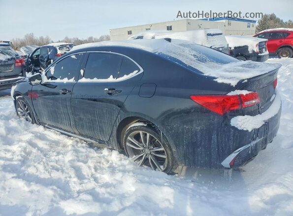 19UUB3F81KA800394 2019 ACURA TLX Black Trasero izquierdo