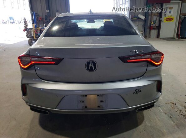 19UUB5F40RA000673 2024 ACURA TLX Silver Հետևի տեսք