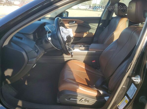 19UUB5F43NA001312 2022 ACURA TLX Black Front interior view