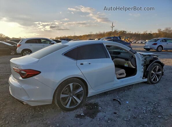 19UUB5F43SA002360 2025 ACURA TLX White Задня права чверть