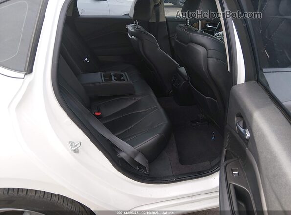 19UUB5F45MA007014 2021 ACURA TLX White VIN კოდის სტიკერის ხედი