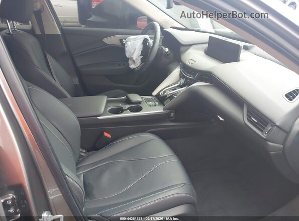 19UUB5F48RA000212 2024 ACURA TLX Gray Front interior view