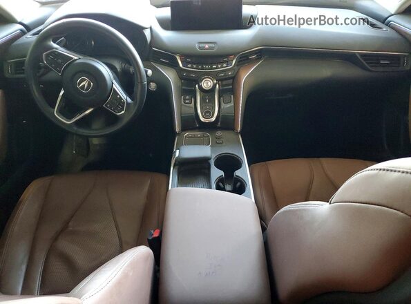 19UUB5F4XPA003173 2023 ACURA TLX White Vista del salpicadero