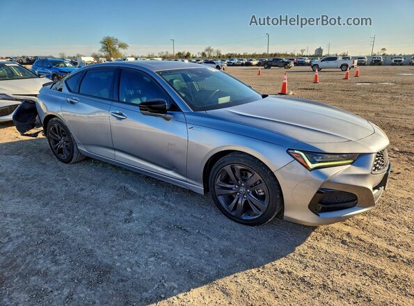 19UUB5F51MA000330 2021 ACURA TLX Silver Առջևի աջ