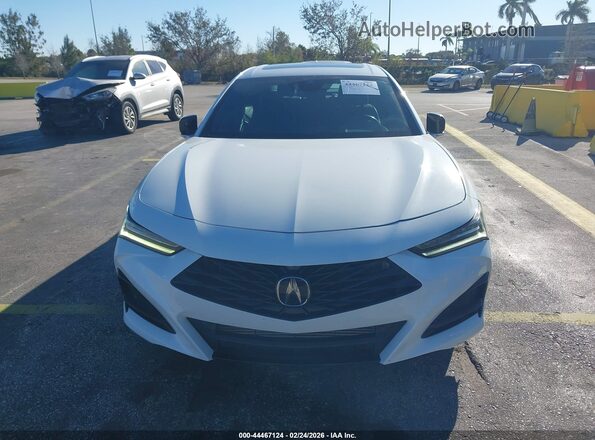 19UUB5F53MA006601 2021 ACURA TLX White Vista frontal
