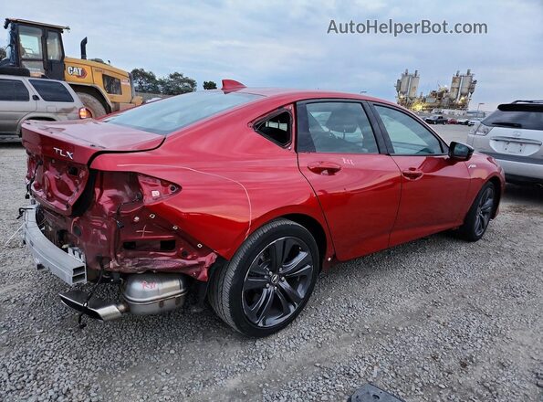 19UUB5F55NA005693 2022 ACURA TLX Красный Задняя правая четверть
