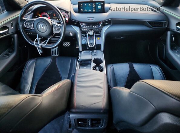 19UUB5F57MA001157 2021 ACURA TLX Silver Dashboard view