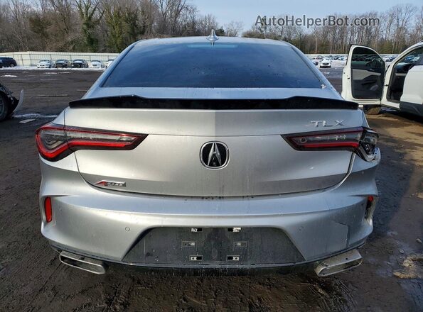 19UUB5F57MA001157 2021 ACURA TLX Silver Rear view