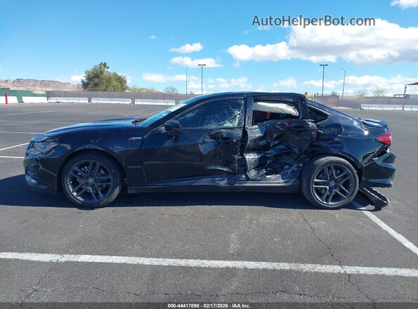 19UUB6F50RA001031 2024 ACURA TLX Black Vista interior de 360 grados