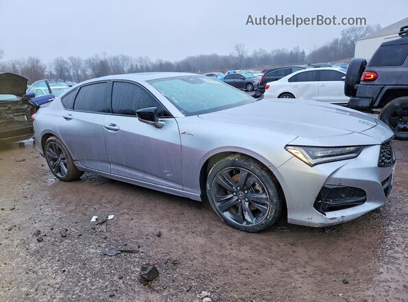 19UUB6F52PA002890 2023 ACURA TLX Silver Przód prawy