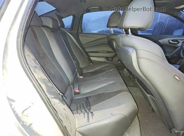19UUB6F52PA002890 2023 ACURA TLX Silver Widok tylnych siedzeń
