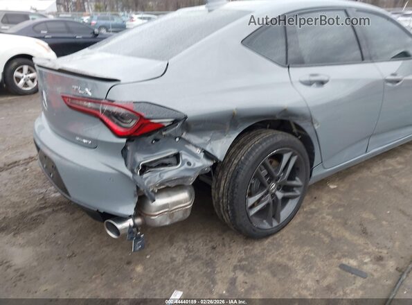 19UUB6F53SA001059 2025 ACURA TLX Gray Widok z przodu