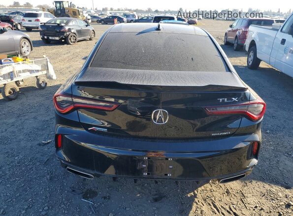 19UUB6F55NA000774 2022 ACURA TLX Black Հետևի տեսք