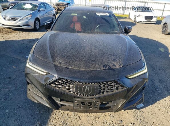 19UUB6F55NA000774 2022 ACURA TLX Black Դիմացի տեսք
