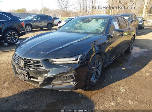 19UUB6F55SA000379 2025 ACURA TLX Black Przód lewy