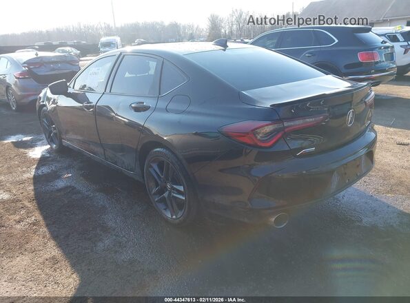 19UUB6F55SA000379 2025 ACURA TLX Black Tył lewy