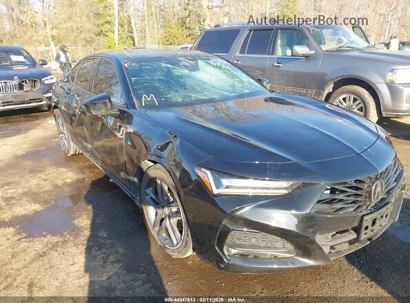 19UUB6F55SA000379 2025 ACURA TLX Black Widok z przodu