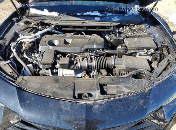 19UUB6F57SA001145 2025 ACURA TLX Black Widok wnętrza z tyłu