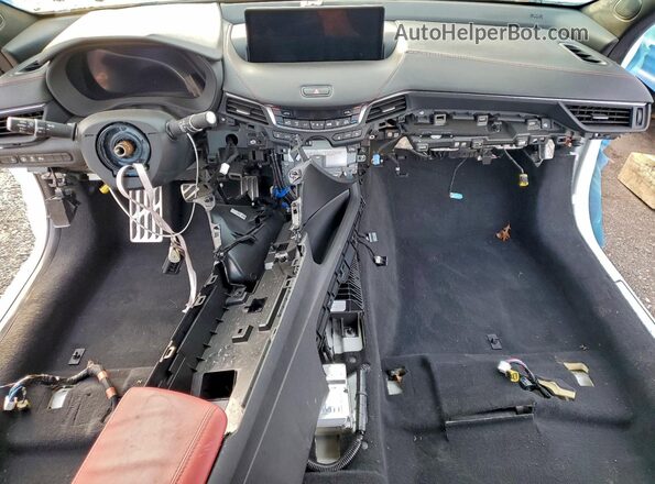 19UUB6F59SA002149 2025 ACURA TLX White Vista del salpicadero