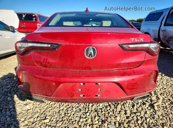 19UUB6F63MA008346 2021 ACURA TLX Red 