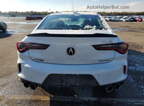 19UUB7F00RA000228 2024 ACURA TLX White უკანა ხედი