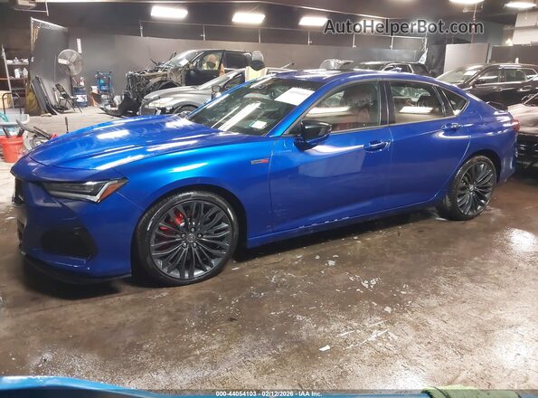 19UUB7F02PA003774 2023 ACURA TLX Blue Սալոնի 360 աստիճան տեսք