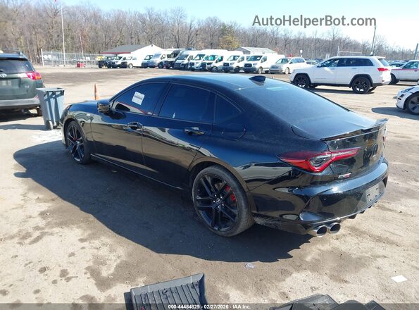 19UUB7F06PA002496 2023 ACURA TLX Black Задня ліва чверть