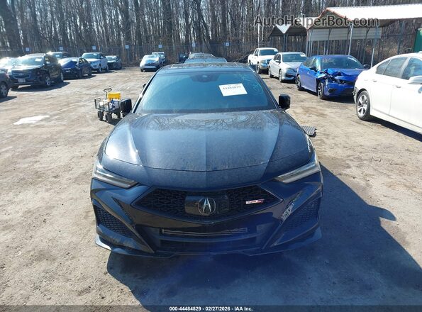 19UUB7F06PA002496 2023 ACURA TLX Black Вид щитка приладів