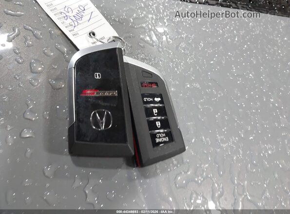 19UUB7F08SA000046 2025 ACURA TLX Gray Widok deski rozdzielczej