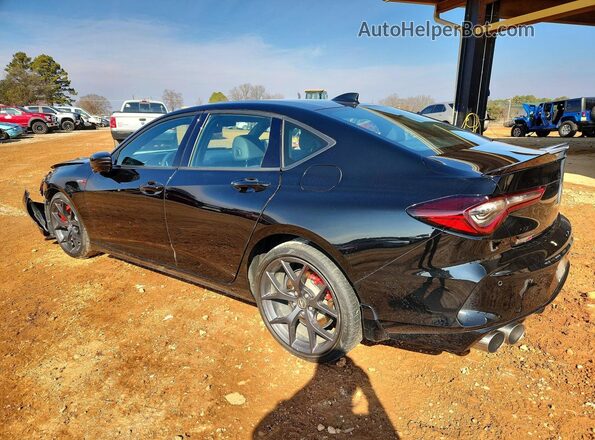 19UUB7F93PA004284 2023 ACURA TLX Black Trasero izquierdo